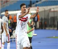 حسام عبد المجيد يشارك في مران الزمالك مرتدياً قناع واقي