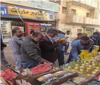 ضبط 139 مخالفة تموينية خلال حملات تفتيشية على الأسواق والمخابز بالمنيا
