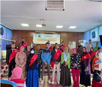 طلاب «من أجل مصر» ينظمون احتفالية بمناسبة اليوم العالمي للإعاقة بسوهاج