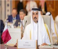 أمير قطر يثمن الجهود المصرية في التوصل للهدنة بقطاع غزة