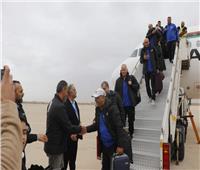 استقبال حافل لبعثة الطائرة في ليبيا استعدادًا للمشاركة ببطولة أفريقيا للناشئين