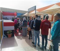إقابل كبير للناخبين على لجان مطار القاهرة للمشاركة في الانتخابات الرئاسية 