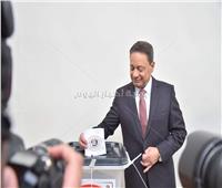رئيس المجلس الأعلى لتنظيم الإعلام يُدلي بصوته في الانتخابات الرئاسية