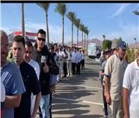 إقبال كبير من العاملين في السياحة بشرم الشيخ للمشاركة بالانتخابات