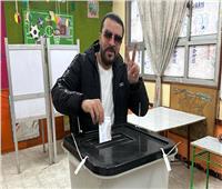 مصطفى كامل يدلي بصوته في الانتخابات الرئاسية بميدان لبنان