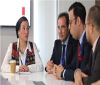 وزيرة البيئة تلتقى وفد المفاوضين المصريين الشباب الأول المشارك فى Cop28