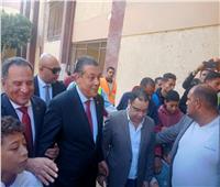 المرشح الرئاسي حازم عمر يتفقد اللجان الانتخابية في بني سويف
