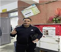 مدرب المقاولون العرب يدلي بصوته في الانتخابات الرئاسية بمدينة نصر