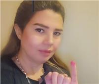 رانيا فريد شوقي تدلي بصوتها في الانتخابات الرئاسية 2024