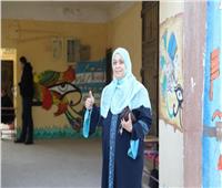 توافد المواطنين على لجنة مدرسة التونسي بالخليفة للتصويت في الانتخابات الرئاسية