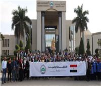 جامعة مصر للعلوم والتكنولوجيا تواصل مشاركتها فى الانتخابات الرئاسية لليوم الثالث على التوالي| صور
