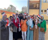 مشاركات واسعة لمنسوبي كليات جامعة الأزهر بالقاهرة في الانتخابات الرئاسية