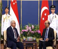 سفير مصر الجديد لدى سنغافورة يقدم أوراق إعتماده لرئيس الجمهورية