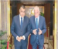وزير الإنتاج الحربي ومحافظ جنوب سيناء يبحثان تعزيز التعاون