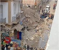 محافظ المنيا يتابع تداعيات انهيار منزل 