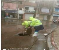 «الفيضة الصغرى» بدأت.. هطول أمطار غزيرة على الإسكندرية| صور