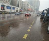 لليوم الثاني.. تجدد هطول أمطار الفيضة الصغرى على الإسكندرية| صور