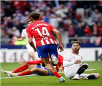أتلتيكو مدريد يحقق فوزا ثمينا على حساب إشبيلية
