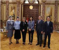 وكيل مجلس الشيوخ تستقبل رئيسة لجنة المرأة بالبرلمان الأوزبكي