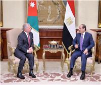 الرئيس السيسي يبحث مع ملك الأردن سبل تطوير العلاقات وفتح آفاق جديدة لتعزيزها