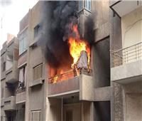   إخماد حريق داخل شقة بالشيخ زايد