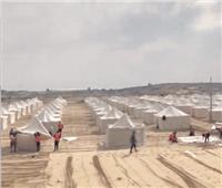 مخيم مصرى بخان يونس يستوعب 5 آلاف فلسطينى 