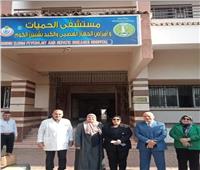 «صحة المنوفية» تتابع استعدادات مستشفى حميات شبين الكوم لزيارة هيئة «GAHAR»