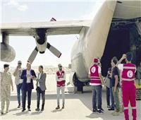 مطار العريش يستقبل طائرة مساعدات إنسانية باكستانية تحمل 20 طنا لغزة