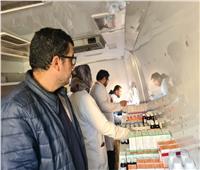 الكشف على 1014 مواطنًا خلال قافلة طبية مجانية بقرية الناصر بالبحيرة 
