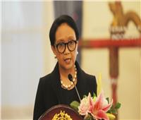 وزيرة الخارجية الإندونيسية تلقي بيانا أمام العدل الدولية بشأن الإبادة الجماعية في غزة