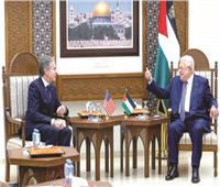 وزير الخارجية الأمريكى يؤكد دعم بلاده إقامة دولة فلسطينية