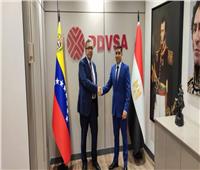 سفير مصر في كراكاس يلتقي وزير البترول الفنزويلي