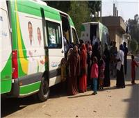 "صحة المنيا" تنظم قافلة طبية بمدينة العمال ضمن مبادرة "حياة كريمة"
