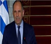 وزير الخارجية اليوناني: مصر حليف استراتيجي لنا...ونتفق على ضرورة وقف إطلاق النار بغزة