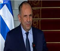 وزير خارجية اليونان: الرئيس السيسي لديه وجهة نظر بناءة في كل الموضوعات