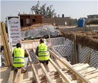 إعادة إعمار 30 منزل بقرية اللبشة بمركز صان الحجر بالشرقية