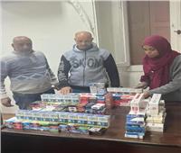 ضبط مواد غذائية منتهية الصلاحية وسجائر مجهولة المصدر في حملة بالإسكندرية