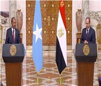 السيسي لنظيره الصومالي: اطمئن.. والرئيس يوجه رسالة لإثيوبيا