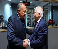 «شكري» يجتمع مع وزراء خارجية الاتحاد الأوروبي لضخ استثمارات في مصر