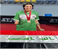 بطلة العراق لتنس الطاولة البارالمبي: «مصر الدولية» من أقوى البطولات