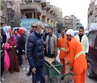 انطلاق مبادرة طلاب المدارس "طوخ نظيفة" لنظافة شوارع المدينة تحت شعار خليك إيجابي 