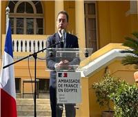 إريك شوفالييه يتسلم مهام عمله كسفير جديد لفرنسا بمصر