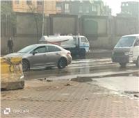 أمطار شديدة تضرب القليوبية.. وانتشار سيارات شفط المياه بالمناطق الحيوية
