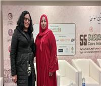 الكاتبة إشراق النهدى:عمان ستكون ضيف شرف معرض الكتاب العام المقبل 2025