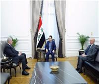 السفير المصري في بغداد يلتقى رئيس مجلس وزراء العراق