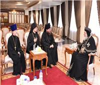 البابا تواضروس يستقبل أسقف الكنيسة الروسية في مصر 