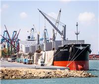 ميناء دمياط يستقبل 10 سفن محملة بـ 69520 طن بضائع 