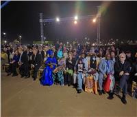 توافد النجوم على حفل افتتاح مهرجان الأقصر للسينما الإفريقية