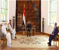 «السيسي» يبحث مع رئيس الوزراء القطري أوجه التعاون والأوضاع في غزة 