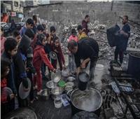 أهالي غزة يواجهون الجوع بطهي الأعشاب وخبز علف الحيوانات في ظل شح الطعام